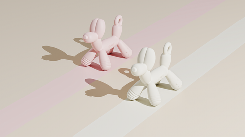 Puppy-shaped silicone teether for babies
