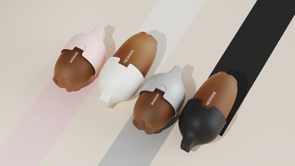 Four baby bottles