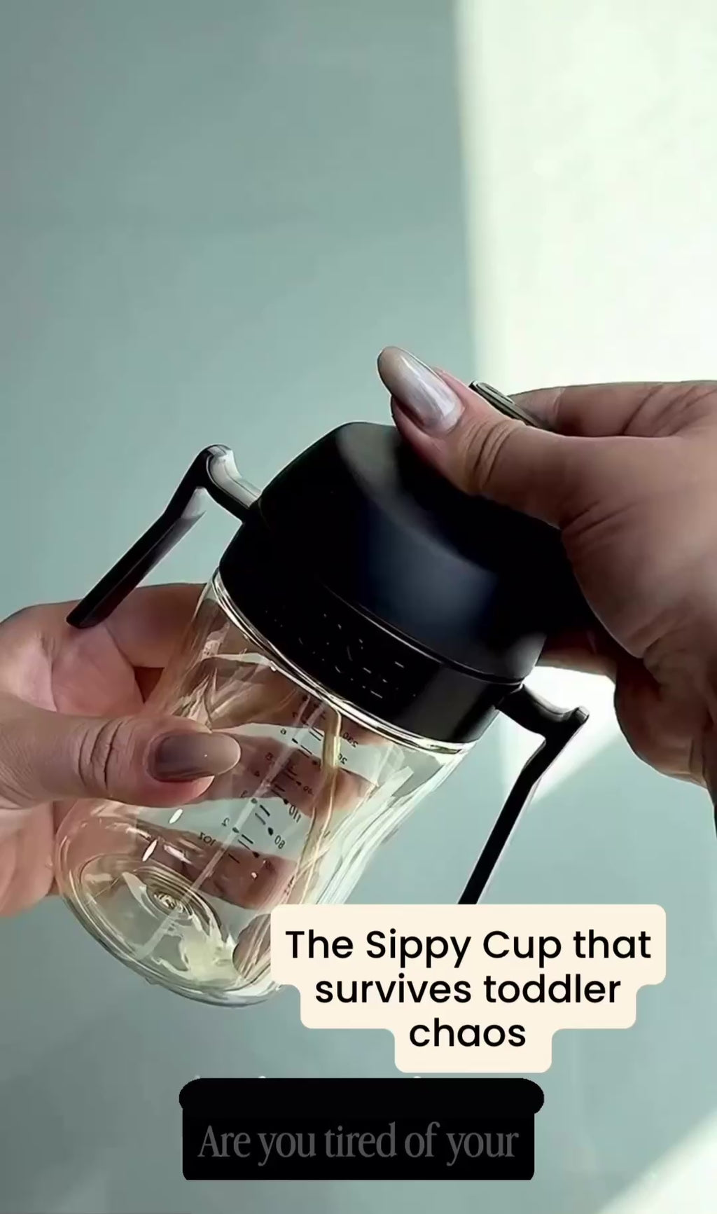 HEORSHE Dental-Care Sippy Cup - No‑Spill Weighted Straw 300ml (Stage 2 - 9m+) - BUNDLE & SAVE 15%!